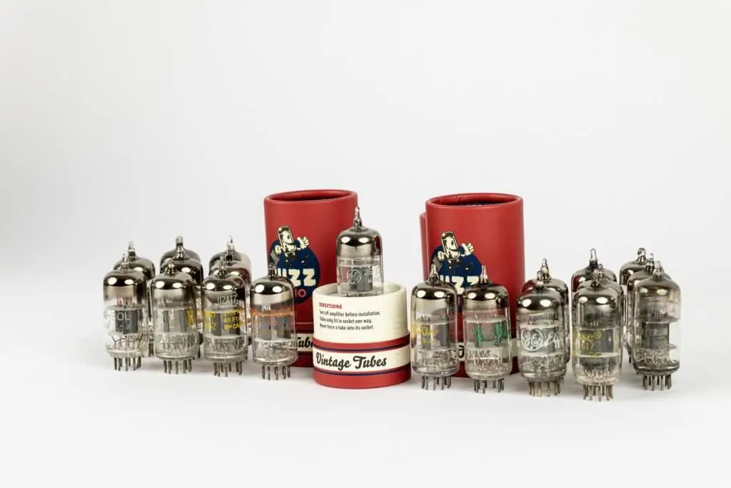 USA 12AT7 Vintage Vacuum Tubes for Amps Collection | Fuzz Audio