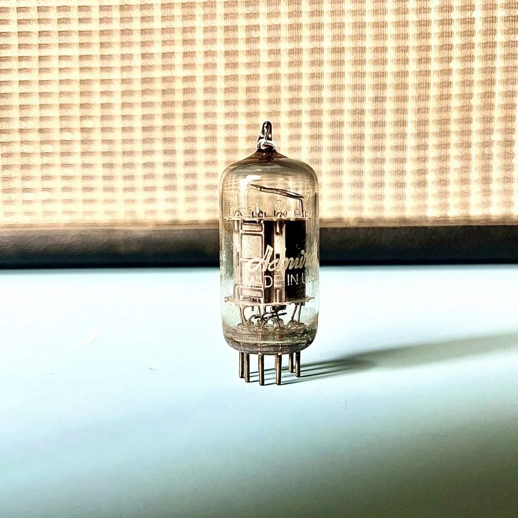 GE 12AX7 Carbonized Black Plate | NOS Vacuum Tubes | Fuzz Audio